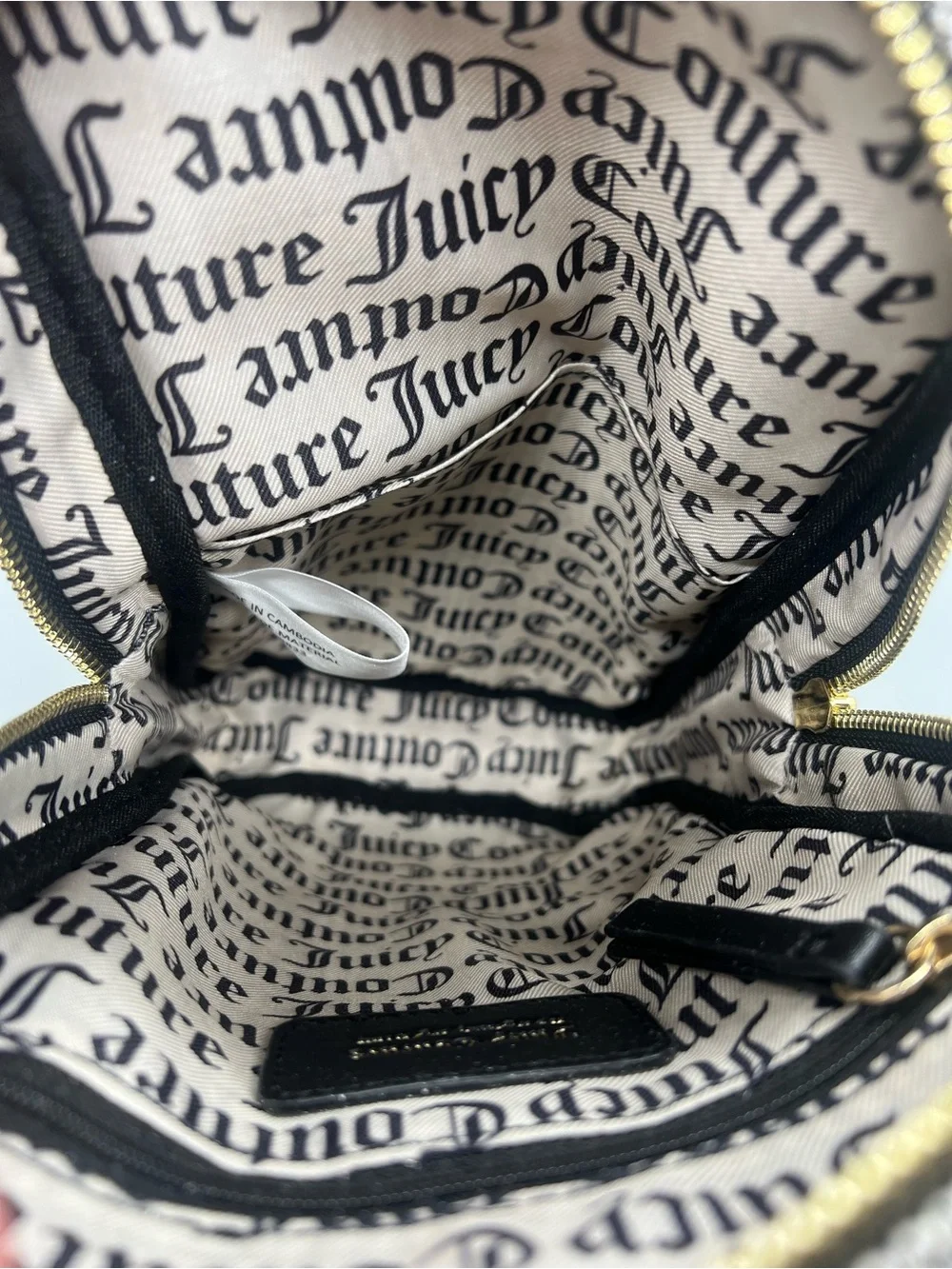 Juicy couture juicy fruit sling backpack